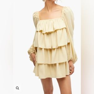 WeWoreWhat Tiered Mini Dress